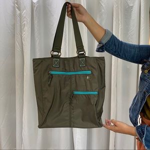 Life is Good nylon utility tote bag